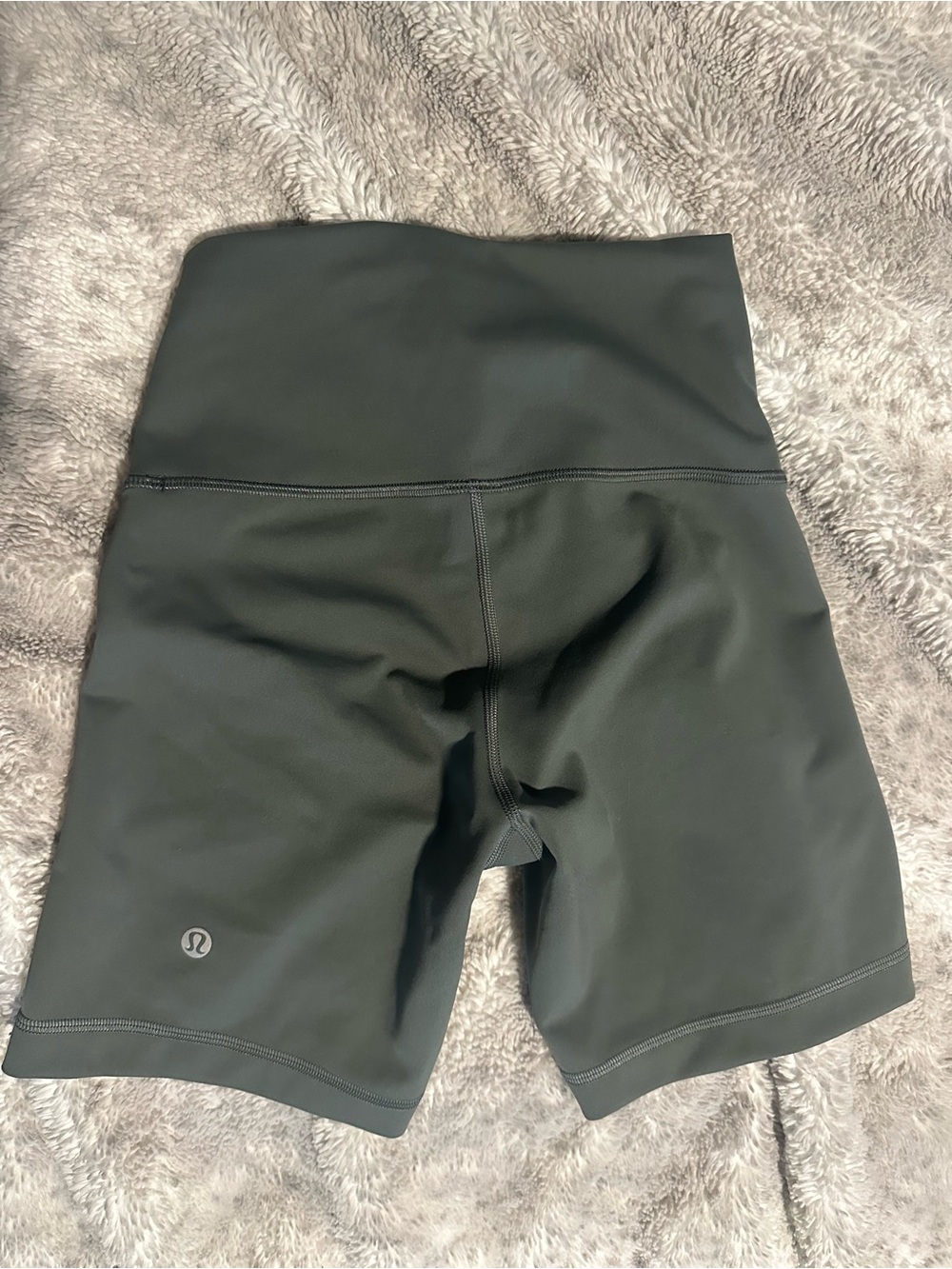 lululemon athletica High-Rise Black Bike Shorts